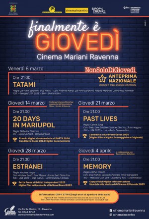 FINALMENTE È GIOVEDÌ - Cinema Mariani Ravenna