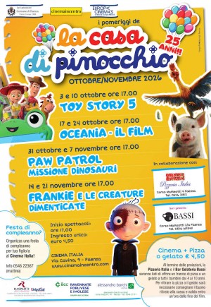 LA CASA DI PINOCCHIO - Cinema Italia Faenza
