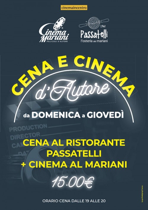 Cena e Cinema - Mariani - Passatelli